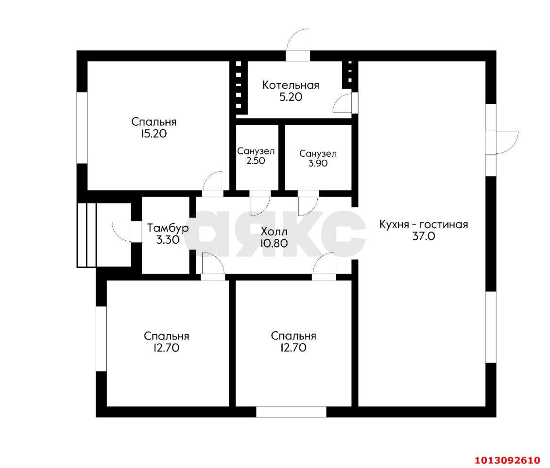 Фото №11: Дом 101 м² + 6.47 сот. - Приреченский, ул. Парковая, 16