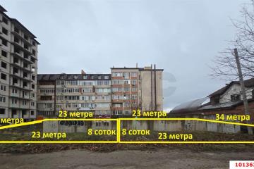 Фото №1: Земельный участок 8 сот. - Краснодар, мкр. Прикубанский внутригородской округ, ул. Калужская, 10