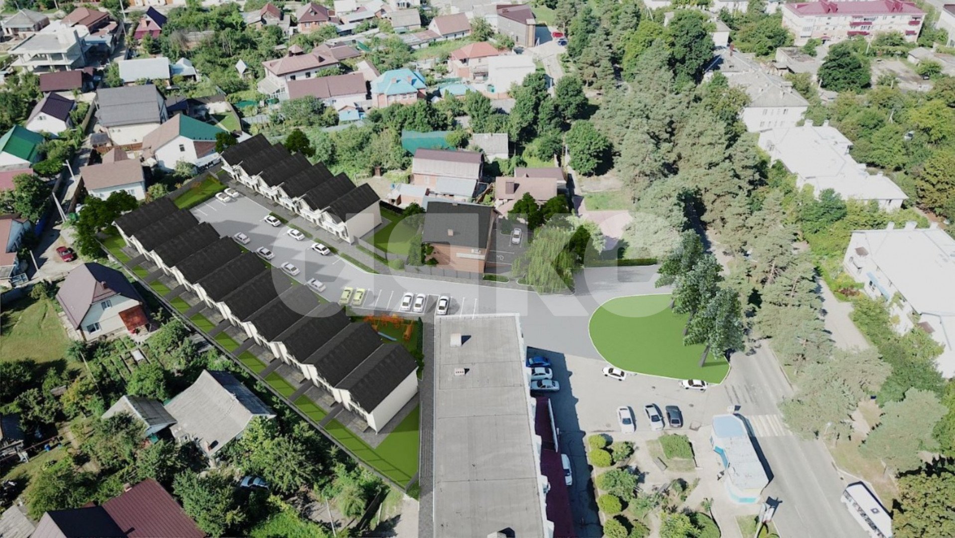 Фото №11: Таунхаус 100 м² + 1 сот. - Горячий Ключ, мкр. Курортная Зона, ул. Ленина, 158