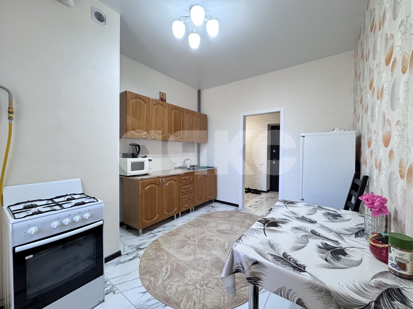 Фото №4: 1-комнатная квартира 46 м² - Горячий Ключ, мкр. Администрация, ул. Тельмана, 52