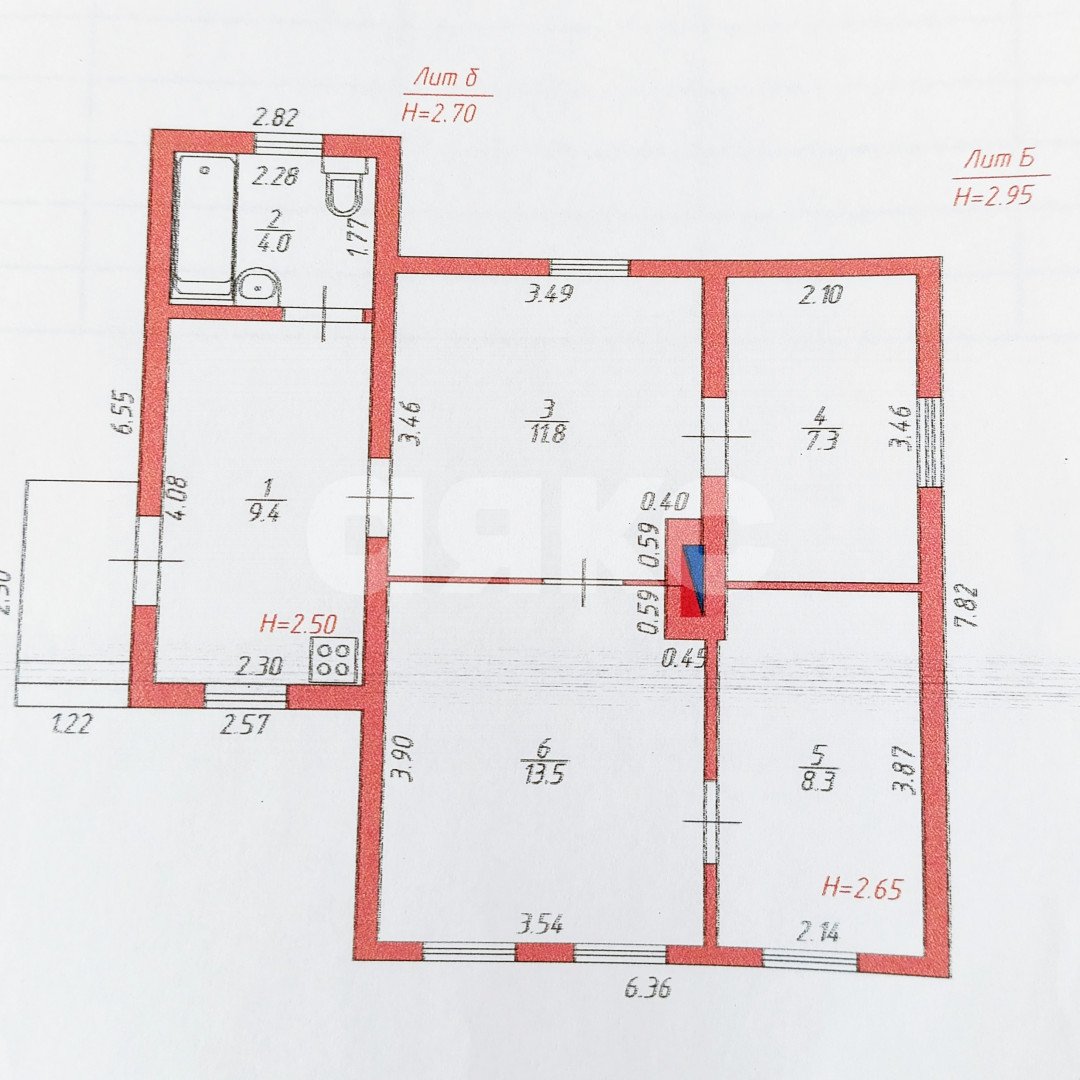 Фото №23: Дом 54 м² + 5.17 сот. - Горячий Ключ, Курортная Зона, Старый Рынок, мкр. Курортная Зона, ул. Лермонтова