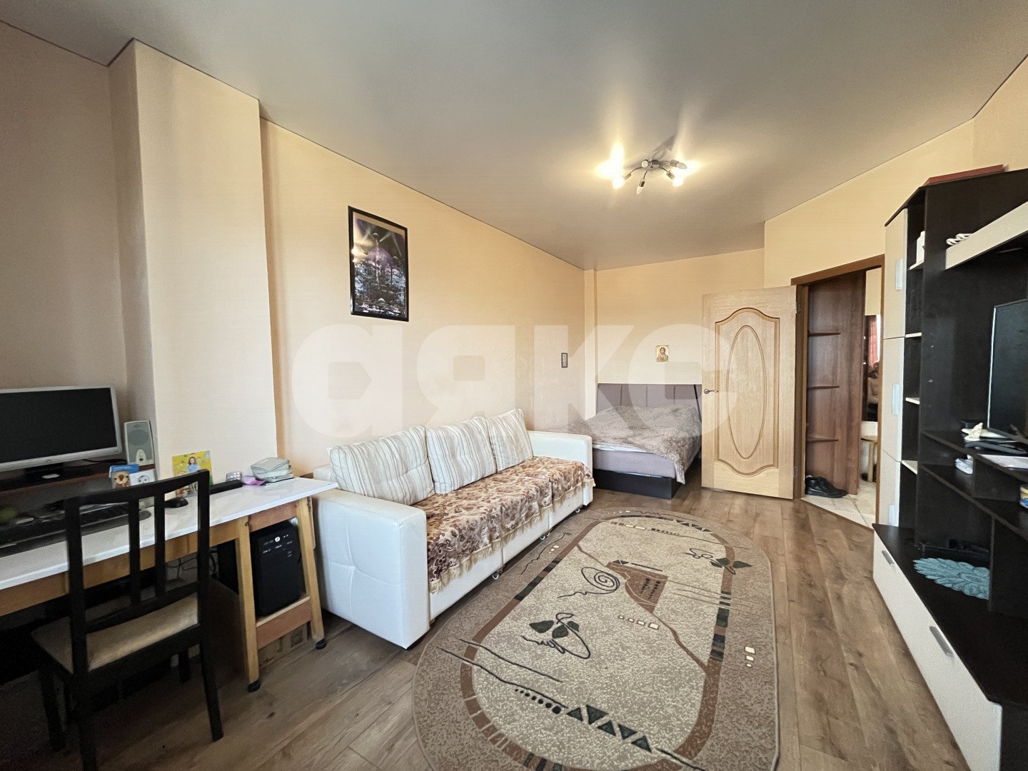 Фото №3: 1-комнатная квартира 42 м² - Горячий Ключ, Городская Больница, мкр. Городская Больница, ул. Ярославского, 100Б