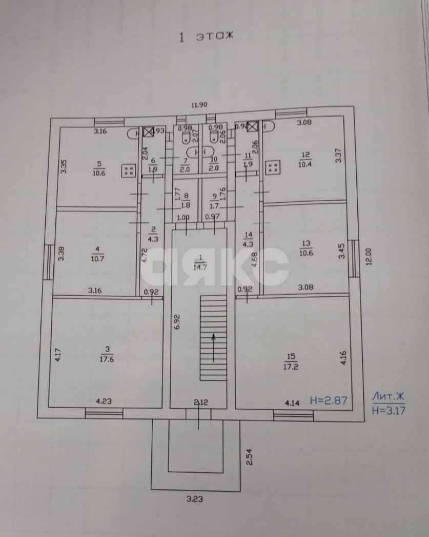 Фото №17: Дом 220 м² + 3 сот. - Горячий Ключ, Курортная Зона, мкр. Курортная Зона, ул. Коммунистическая