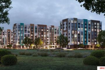 Фото №1: 1-комнатная квартира 43 м² - Краснодар, мкр. жилой комплекс Западный Город, ул. Крылатская, 17/1