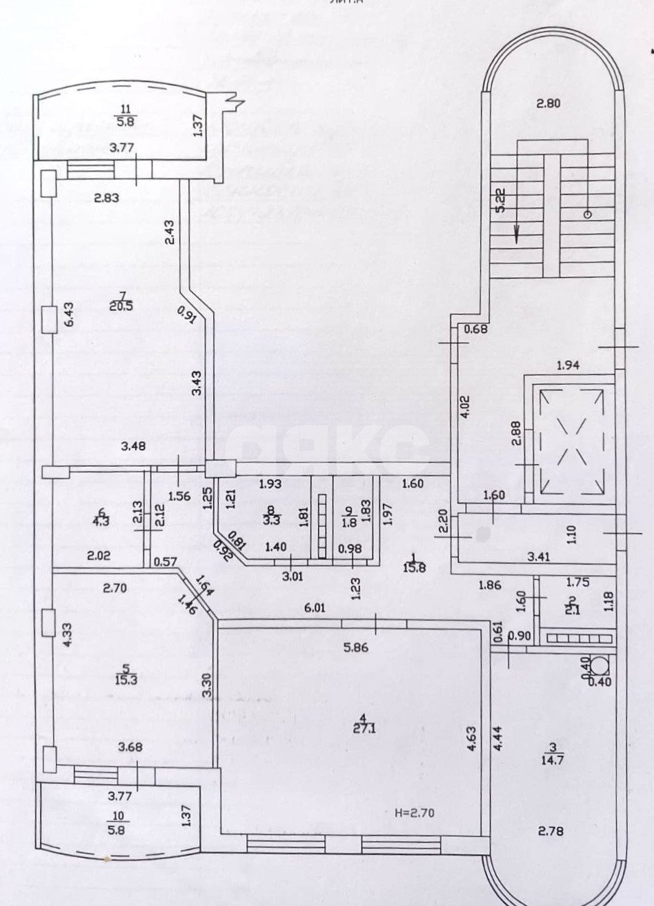 Фото №19: 3-комнатная квартира 104 м² - Горячий Ключ, Администрация, мкр. Администрация, ул. Объездная, 2А