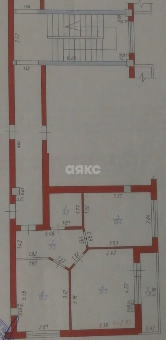 Фото №22: 2-комнатная квартира 46 м² - Горячий Ключ, мкр. Администрация, ул. Объездная, 5