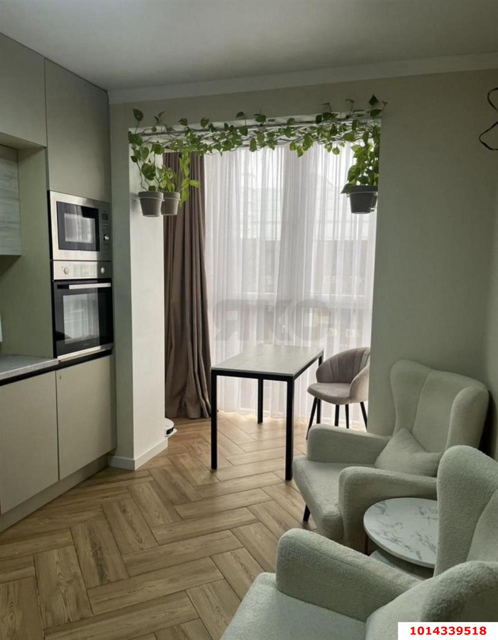 Фото №1: 1-комнатная квартира 39 м² - Горячий Ключ, Старый Рынок, жилой комплекс Островский, Администрация, мкр. Администрация, ул. Объездная, 18Ак8