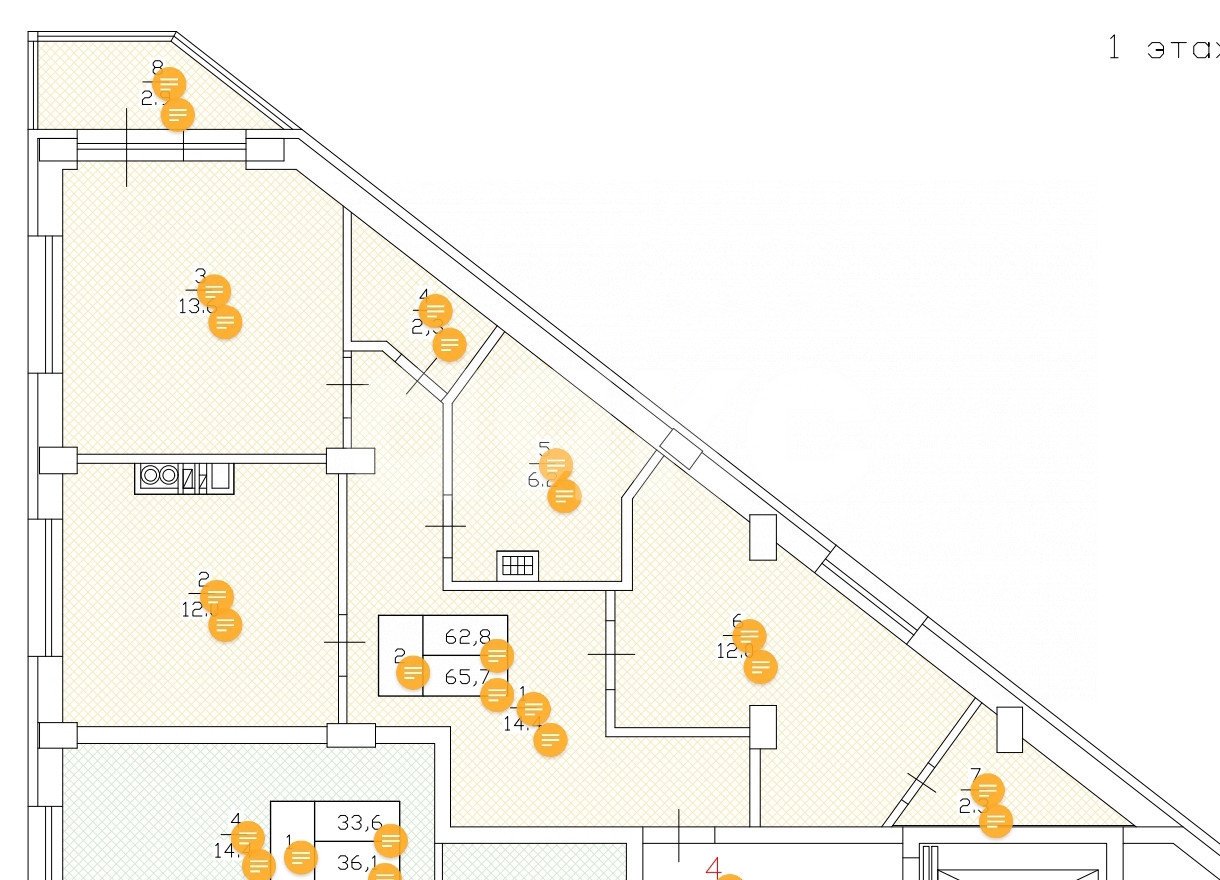 Фото №6: 2-комнатная квартира 65 м² - Горячий Ключ, мкр. Администрация, ул. Ленина, 199Б