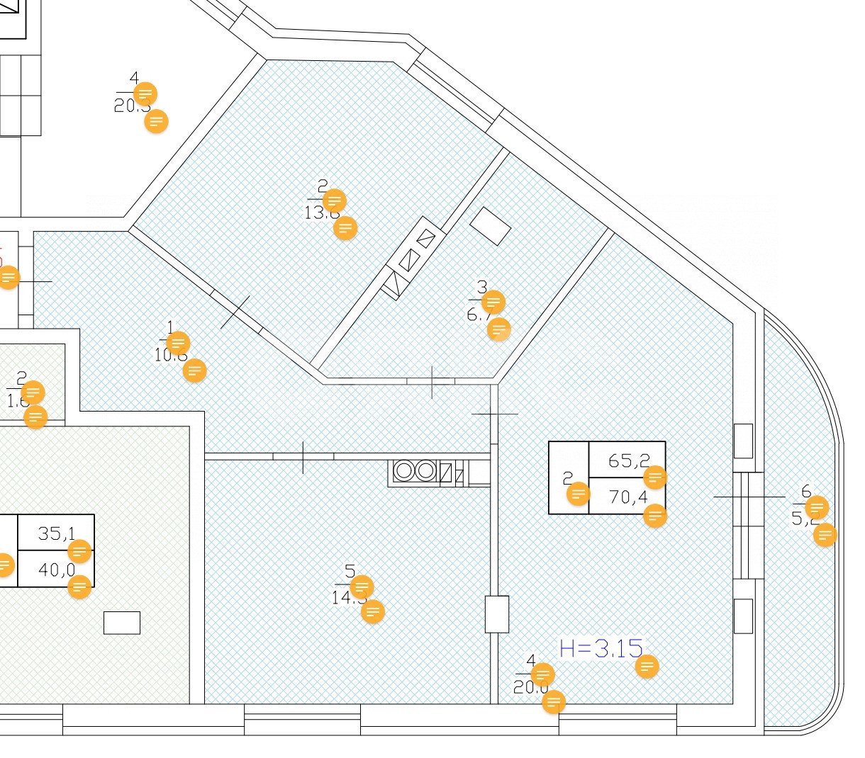 Фото №11: 2-комнатная квартира 65 м² - Горячий Ключ, мкр. Администрация, ул. Ленина, 199Б