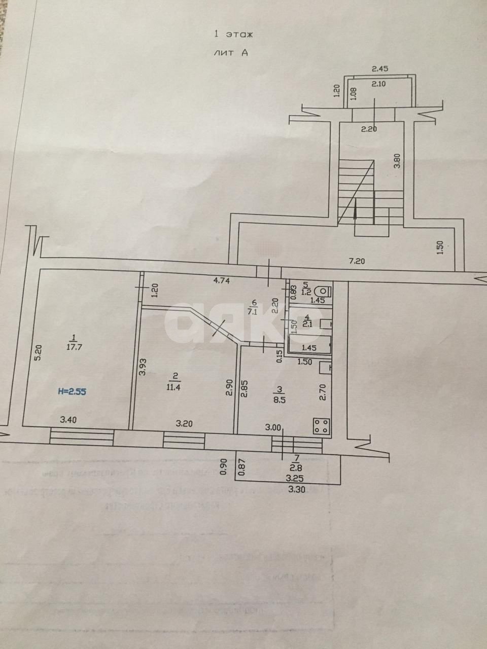 Фото №9: 2-комнатная квартира 48 м² - Горячий Ключ, мкр. Администрация, ул. Кириченко, 13