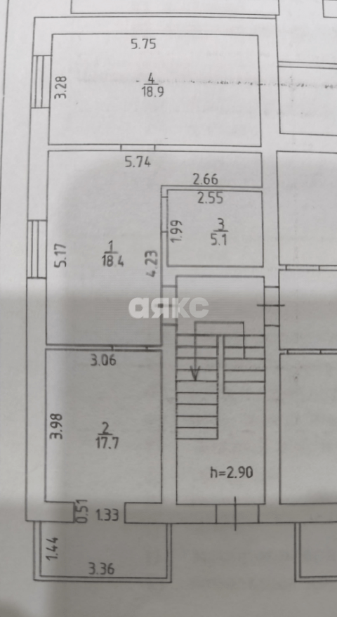 Фото №29: 1-комнатная квартира 60 м² - Горячий Ключ, мкр. Курортная Зона, ул. Ленина, 176