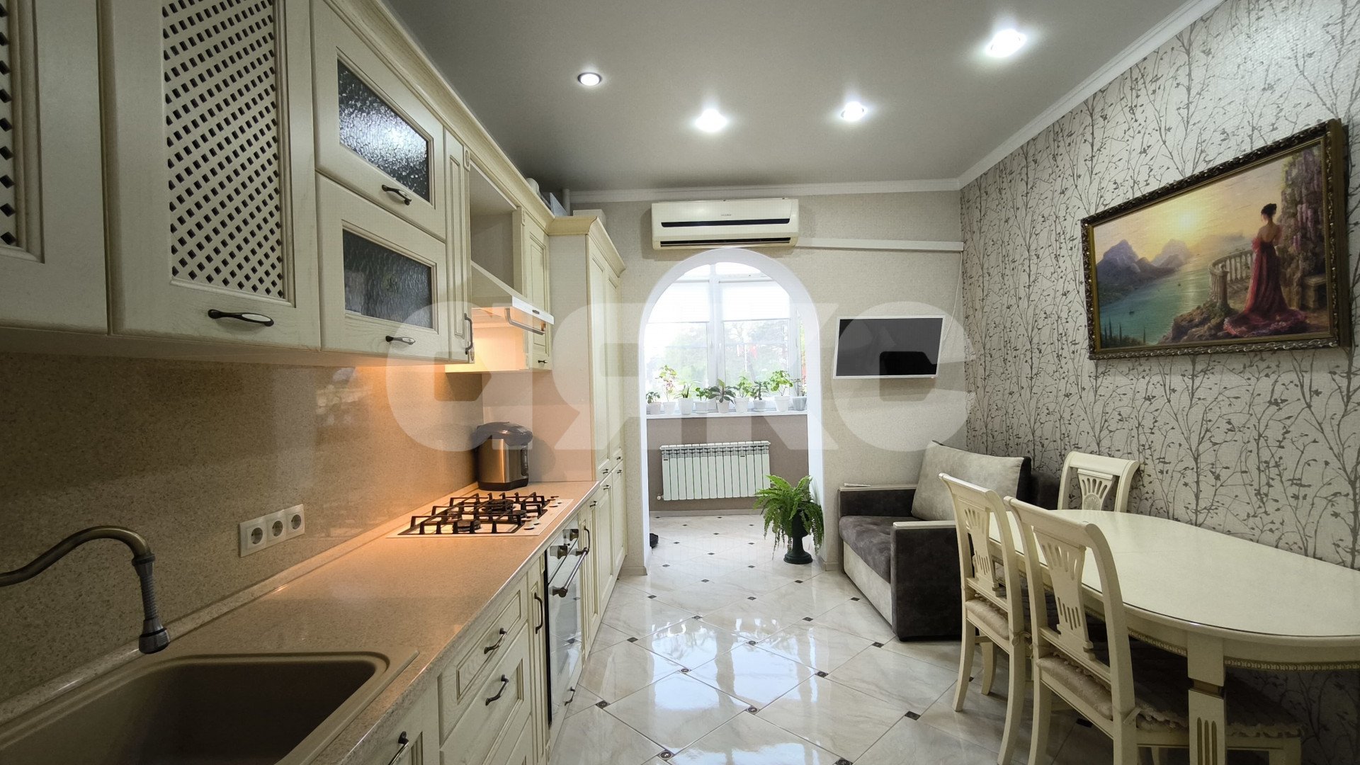 Фото №1: 1-комнатная квартира 60 м² - Горячий Ключ, мкр. Курортная Зона, ул. Ленина, 176