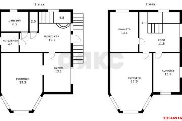 Фото №5: Дом 139 м² - Ленина, мкр. СНТ Пашковское, ул. Малиновая, 64