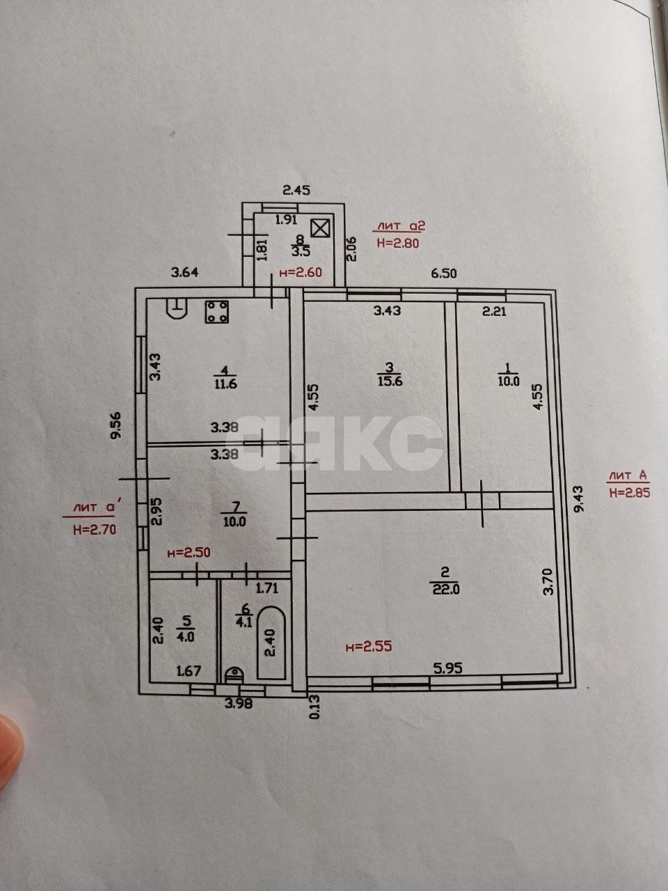 Фото №50: Дом 80 м² + 15 сот. - Горячий Ключ, Курортная Зона, мкр. Курортная Зона, ул. Грибоедова