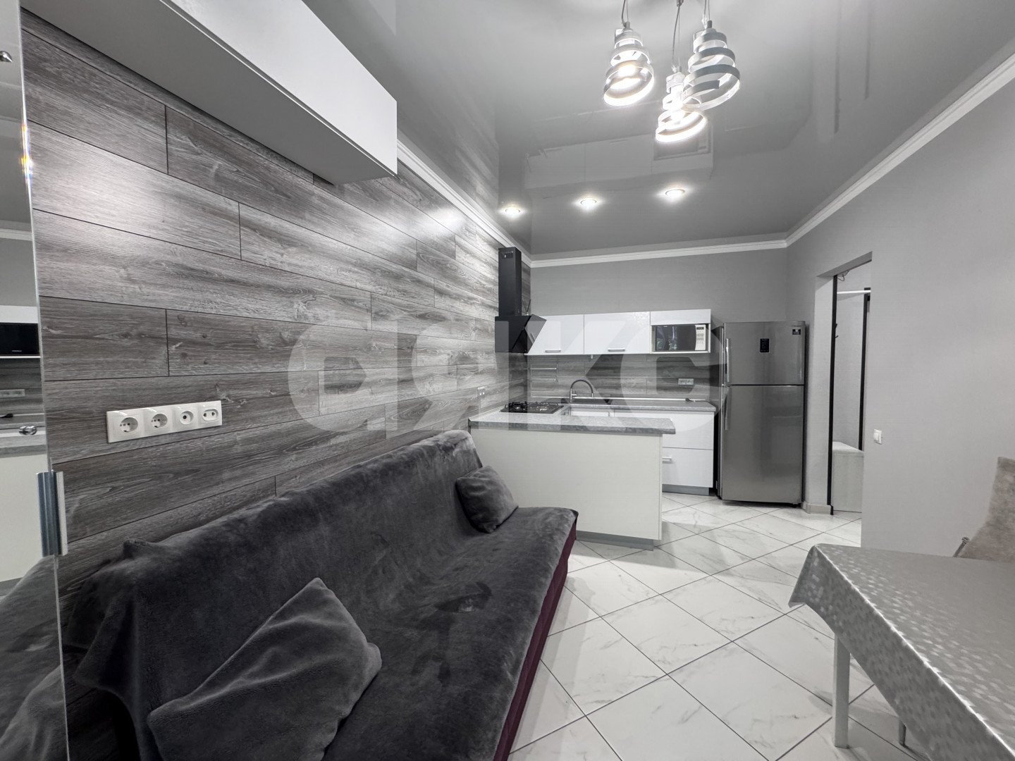 Фото №7: 2-комнатная квартира 47 м² - Горячий Ключ, Курортная Зона, мкр. Курортная Зона, ул. Мира, 17