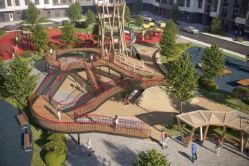 Фото №2: 1-комнатная квартира 45 м² - Краснодар, мкр. жилой комплекс Ural, ул. Уральская, 87/7