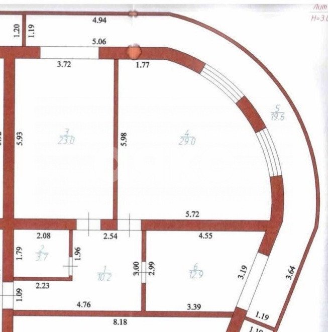 Фото №46: 3-комнатная квартира 98 м² - Горячий Ключ, Администрация, мкр. Администрация, ул. Псекупская, 151В