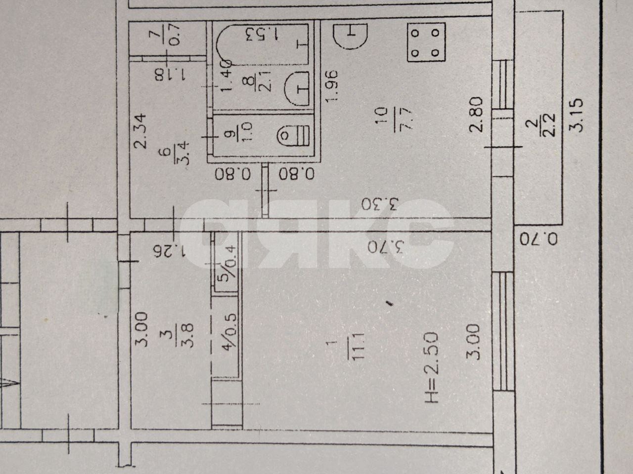 Фото №7: 1-комнатная квартира 30 м² - Первомайский, ул. Терешковой, 16