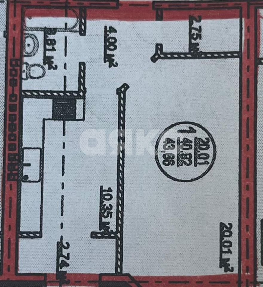 Фото №7: 1-комнатная квартира 43 м² - Горячий Ключ, мкр. Развилка, ул. Герцена, 52Г