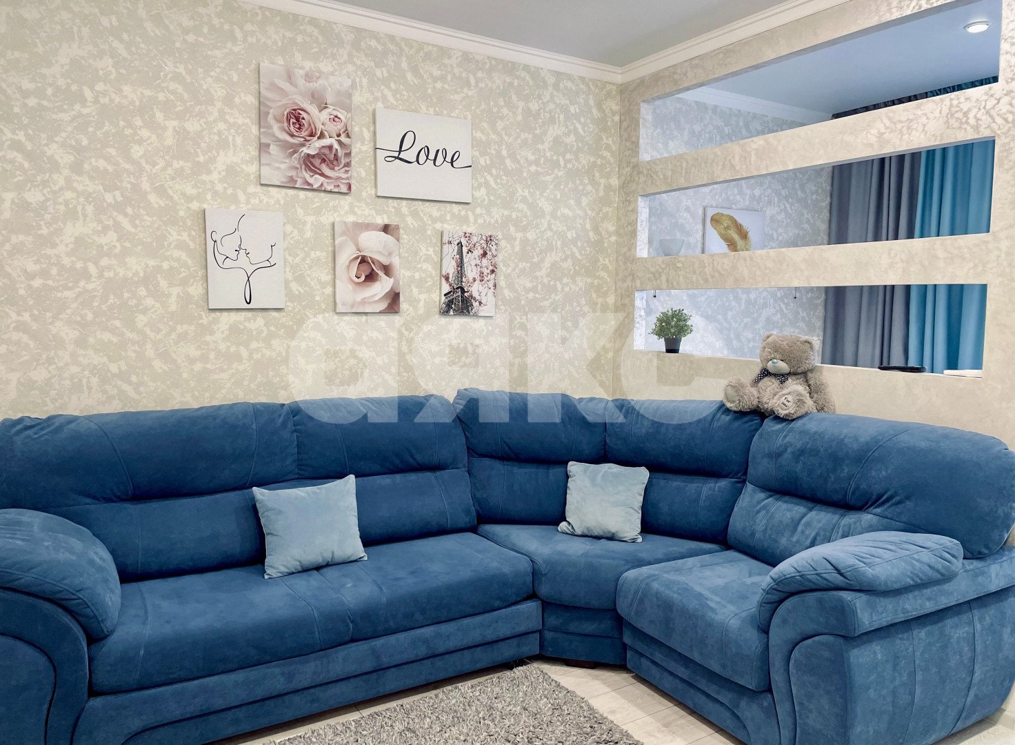 Фото №8: 1-комнатная квартира 43 м² - Горячий Ключ, Старый Рынок, жилой комплекс Островский, Старый Рынок, мкр. жилой комплекс Островский, ул. Ворошилова, 38