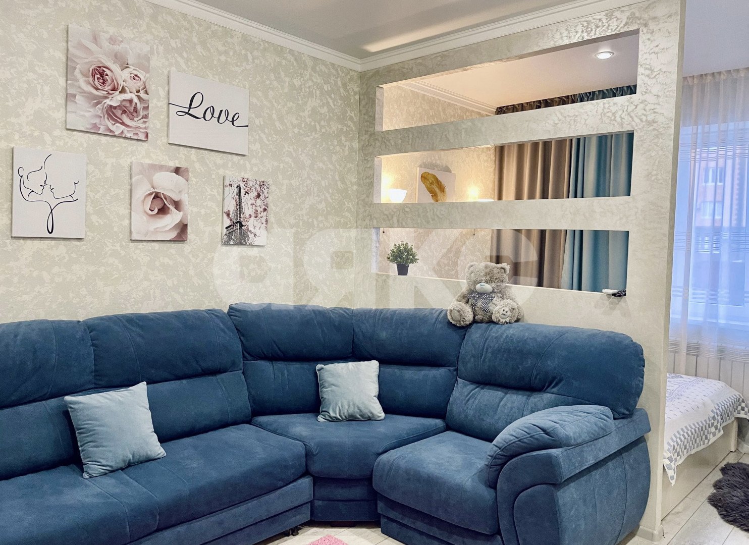 Фото №9: 1-комнатная квартира 43 м² - Горячий Ключ, Старый Рынок, жилой комплекс Островский, Старый Рынок, мкр. жилой комплекс Островский, ул. Ворошилова, 38