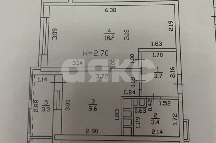 Фото №18: 1-комнатная квартира 34 м² - Горячий Ключ, Администрация, жилой комплекс Комфорт, Администрация, мкр. жилой комплекс Комфорт, ул. Ленина, 203М