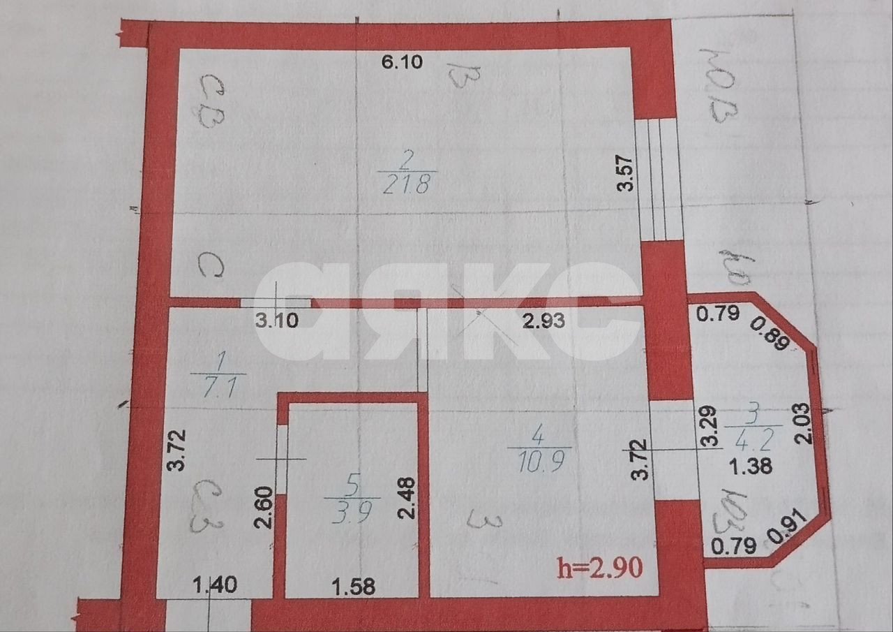 Фото №10: 1-комнатная квартира 47 м² - Горячий Ключ, мкр. Курортная Зона, ул. Кучерявого, 40