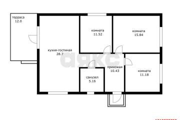 Фото №2: Дом 90 м² - Елизаветинская, ст Связист-2, ул. Абрикосовая