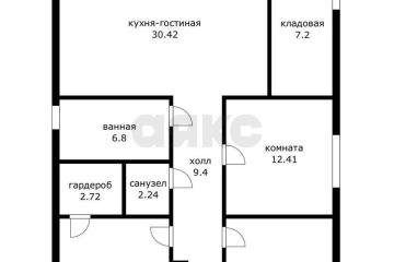 Фото №2: Дом 107 м² - Елизаветинская, ст Калининец, ул. Розовая, 297