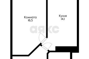 Фото №1: 1-комнатная квартира 41 м² - Краснодар, мкр. жилой комплекс Времена года, ул. Российская, 267/3к1
