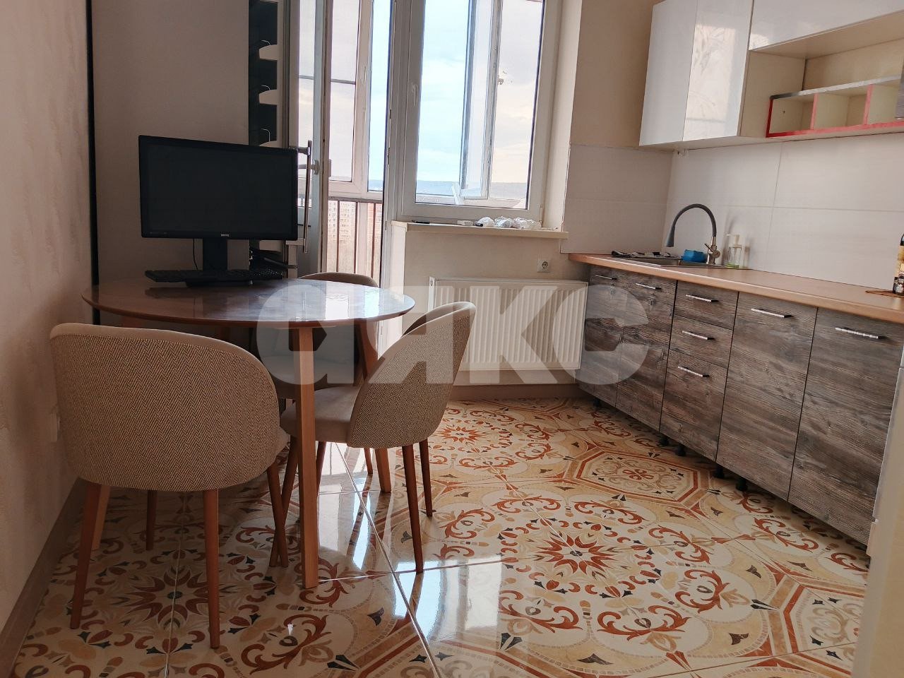 Фото №1: 1-комнатная квартира 38 м² - Горячий Ключ, мкр. Администрация, ул. Объездная, 18к6