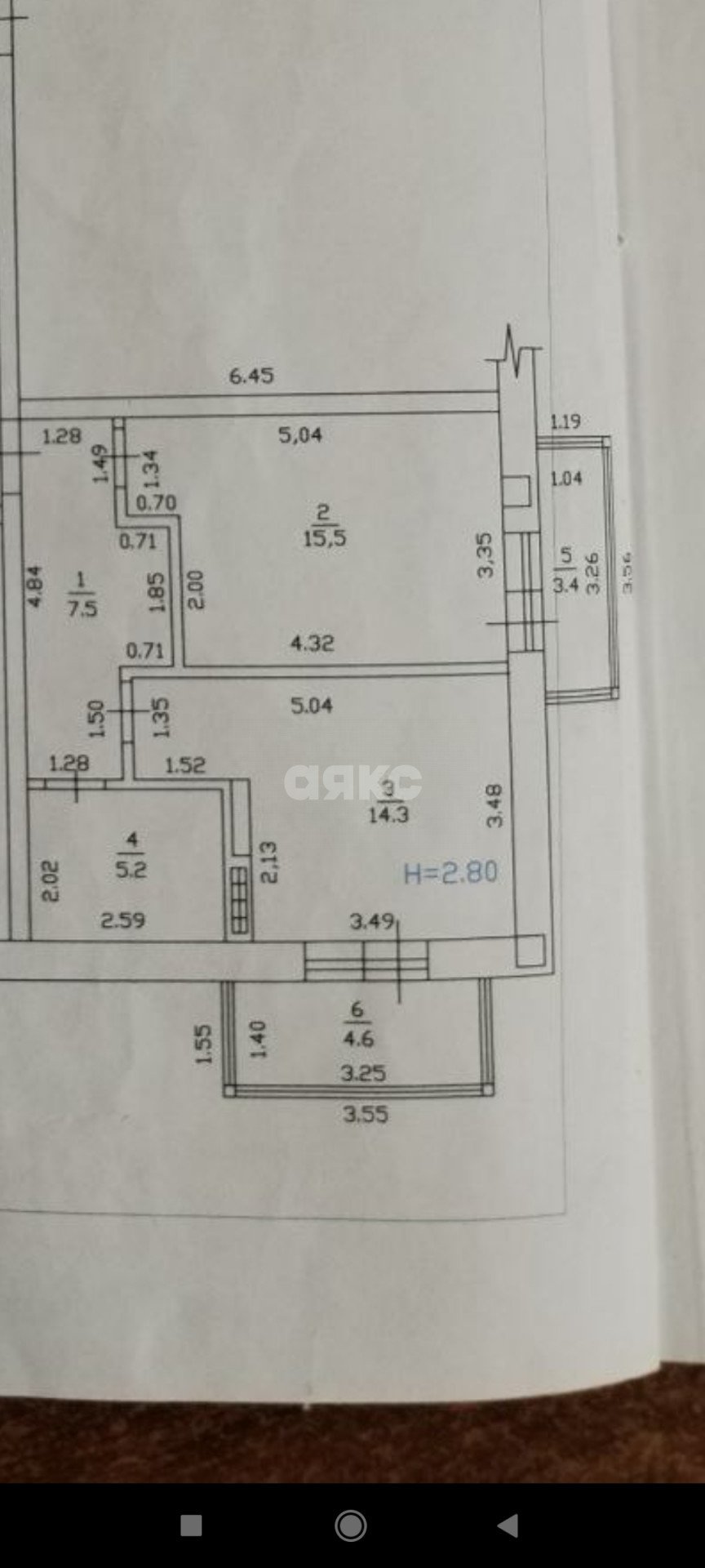 Фото №26: 1-комнатная квартира 44 м² - Горячий Ключ, мкр. Курортная Зона, ул. Ленина, 174